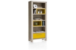 multiplus boekenkast 1 lade 7 niches 80 cm