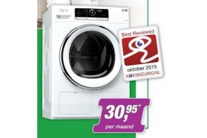 whirlpool warmtepompdroger