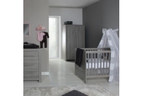 babykamer vittoria grijs ledikant commode