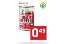 gepelde tomaten