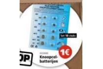 knoopcelbatterijen