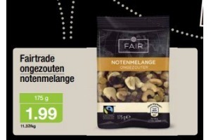 fairtrade ongezouten notenmelange