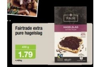 fairtrade extra pure hagelslag