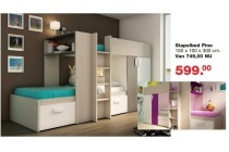 stapelbed pino 150 x 100 x 300 cm nu en euro 599