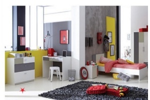 tienerbed ludique complete kamer inclusief tienerbed bureau en nachtkast nu en euro 149 99