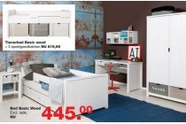 bed basic wood exclusief lade en euro 445