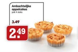 ambachtelijk appelcakes