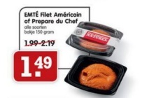 filet americain of prepare du chef