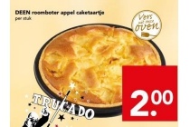 deen roomboter appel caketaartje