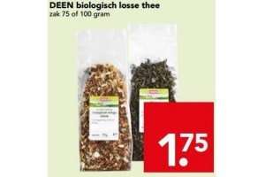 deen biologisch losse thee