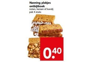 nanning plakjes ontbijtkoek