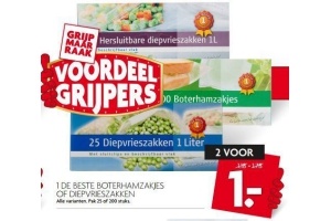 1 de beste boterhamzakjes of diepvrieszakken