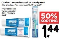 oral b tandenborstel of tandpasta