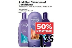 andr en eacute lon shampoo of conditioner