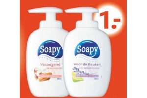 Soapy handzeep, alle nu €1,00 -
