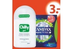 tampax en chilly
