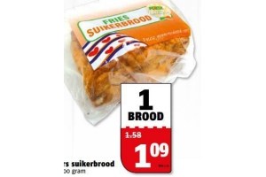 ovenvers suikerbrood