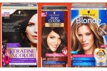 keratine color poly color en schwarzkopf blonde