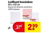 ledikant hoeslaken