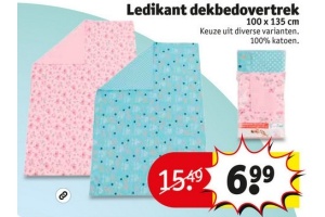 ledikant dekbedovertrek