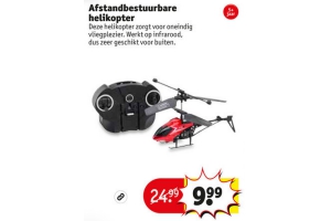 afstandbestuurbare helikopter