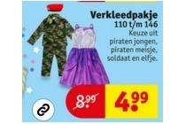 verkleedpakje kinderen