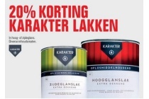 karakter lakken