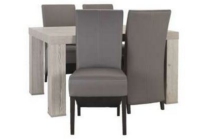 set eetkamertafel en eetkamerstoelen