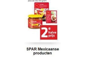 spar mexicaanse producten