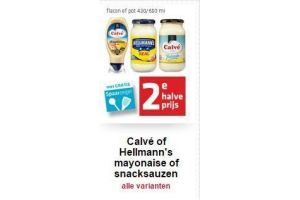 calv en eacute of hellmann s mayonaise of snacksauzen