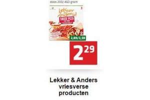 lekker en amp anders vriesverse producten