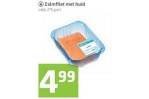 zalmfilet met huid