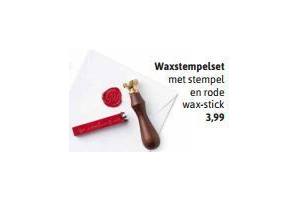 waxstempelset