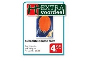 gerookte noorse zalm