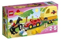 lego duplo paardentrailer 10807