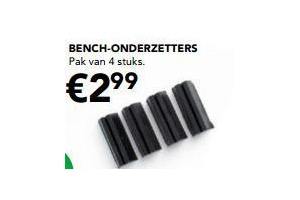 bench onderzetters