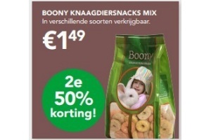 boony knaagdierensnacks mix