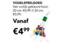 vogelspeelgoed