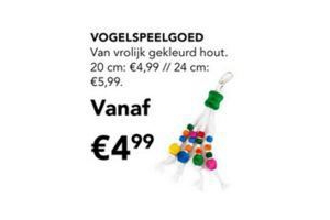 vogelspeelgoed