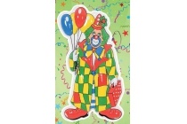 muurplaat clown