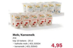 arla melk karnemelk