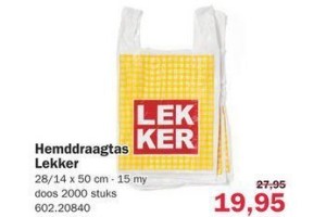 hemddraagtas lekker