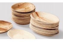 servies palmblad borden en schalen pak 25 stuks vanaf en euro 4 60