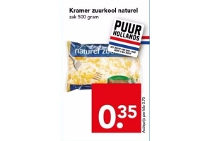 kramer zuurkool naturel