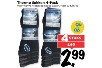 thermo sokken 4 pack