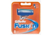 gillette fusion navulmesjes 8 stuks