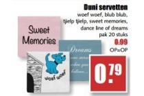 duni servetten