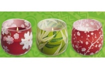geurkaars in glas