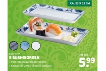 2 sushiborden