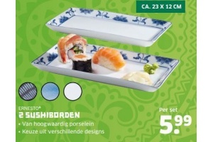 2 sushiborden